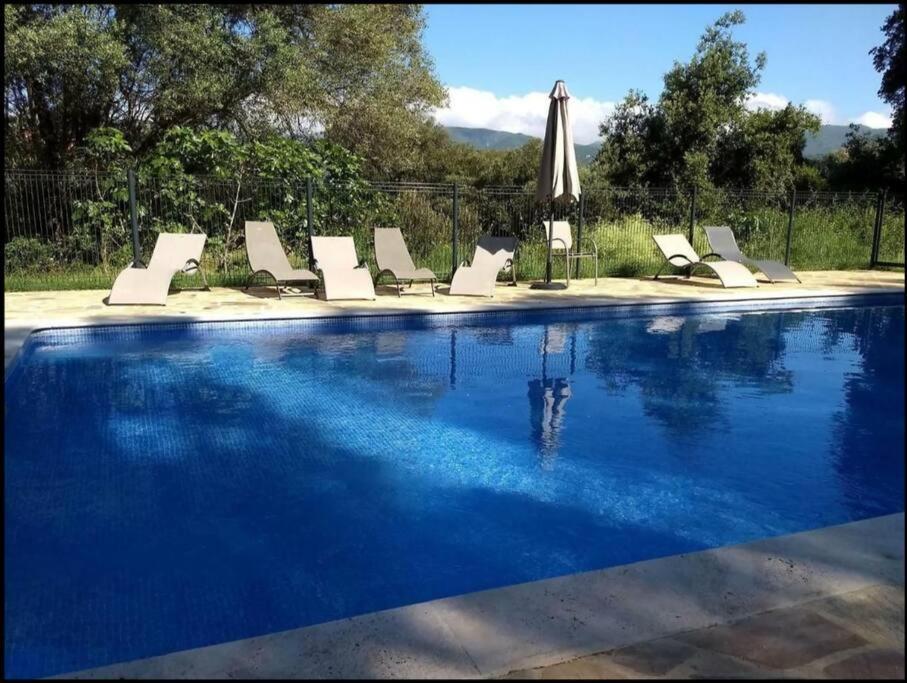Maison Au Calme Avec Piscine Et Climatisation Sollacaro Zewnętrze zdjęcie